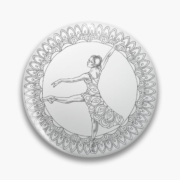 Item preview, Colorable Ballerina Coloring Book Dancer designed and sold by ArtistryByLM.