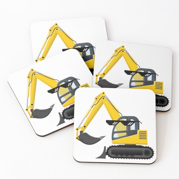 Item preview, Funky CAT With Funky Glasses, Excavator designed and sold by Rea-Son.