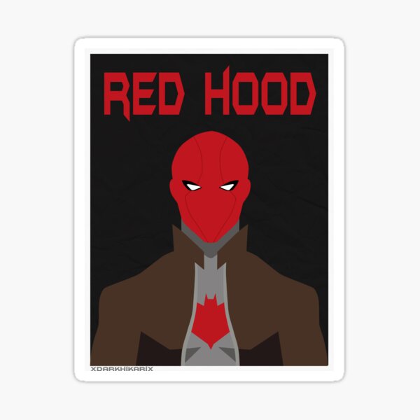 Item preview, DC: Minimalist Red Hood Poster designed and sold by xDarkHikarix.
