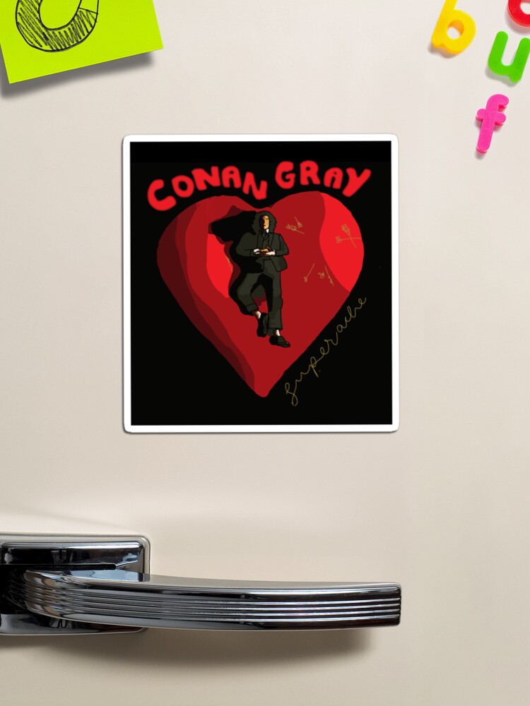Superache Green Vinyl - Conan Gray Magnet for Sale by dreamswithheart