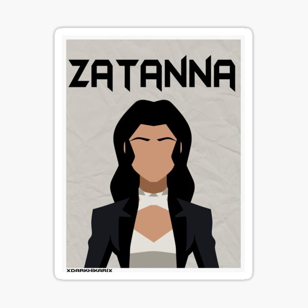 Item preview, Young Justice: Minimalist Zatana Poster designed and sold by xDarkHikarix.