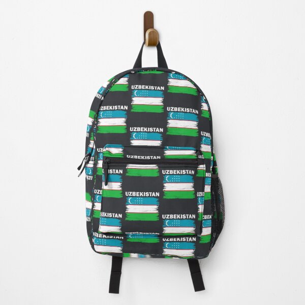Item preview, Uzbekistan Flag National designed and sold by rafaeltto.