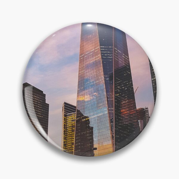 Item preview, New york city scyscrapers wallpaper designed and sold by MadLeader.