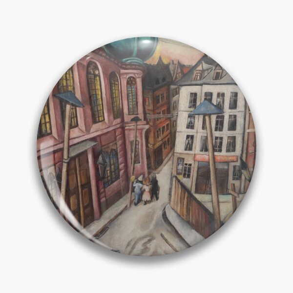 Artikelvorschau, Max Beckmann, Synagoge Frankfurt am Main 1919, Expressionismus entworfen und verkauft von Mauswohn.