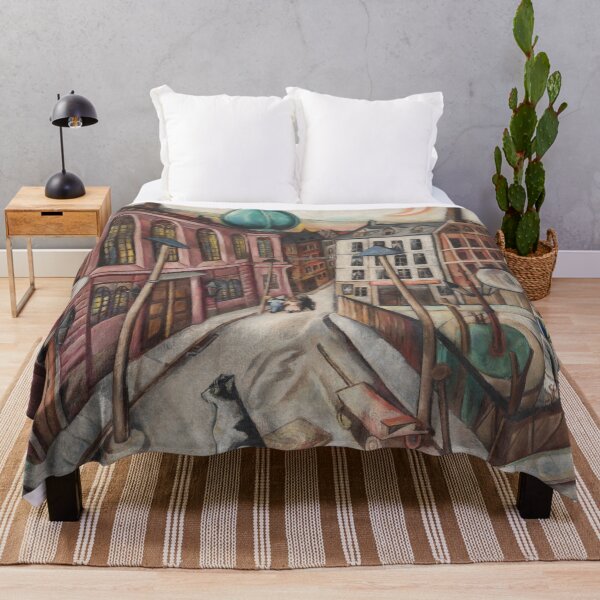 Item preview, Max Beckmann, Synagogue Frankfurt am Main 1919, Expressionism designed and sold by Mauswohn.