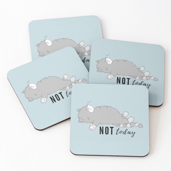 Item preview, NOT TODAY designed and sold by whimsymilieu.