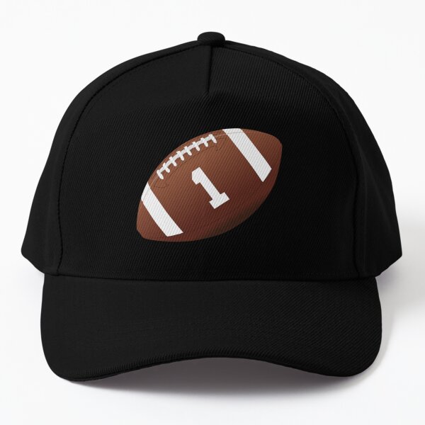 American football ball number 13, thirteen Cap for Sale by