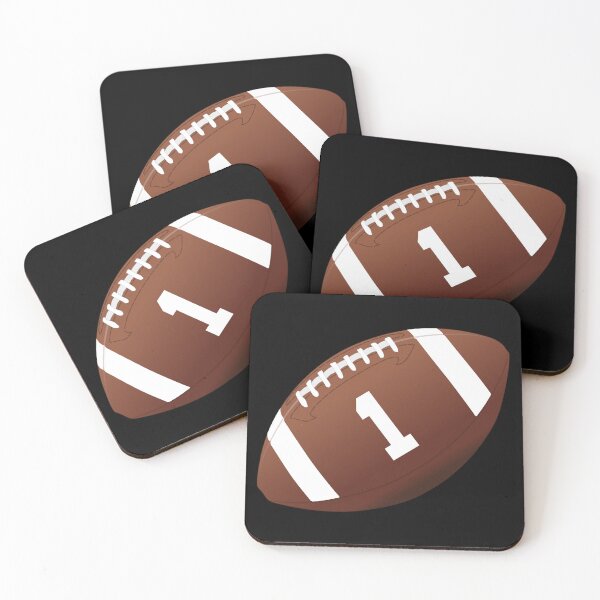Artikelvorschau, American-Football-Ball Nummer 1, eins entworfen und verkauft von TheCultStuff.