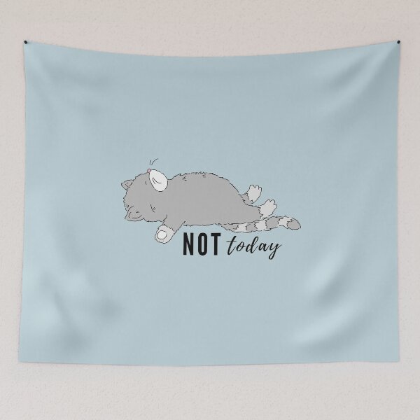 Item preview, NOT TODAY designed and sold by whimsymilieu.