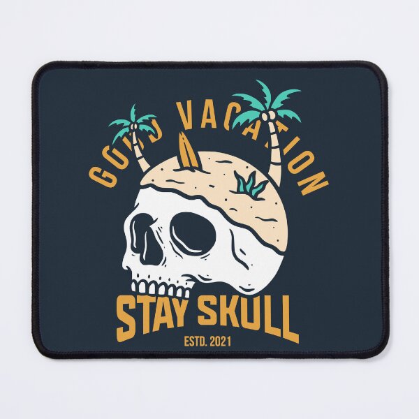 Item preview, Skull Coast Brain Illustration designed and sold by rukurustudio.