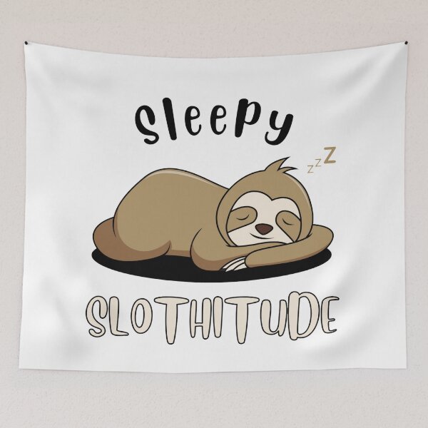 Item preview, Sleepy slothitdude designed and sold by DesignAndTales.