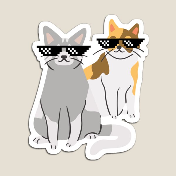 Item preview, Funky Cats with Glasses designed and sold by Rea-Son.