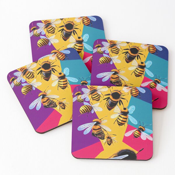 Item preview, Pandilla de abejas designed and sold by Rezzmoji.