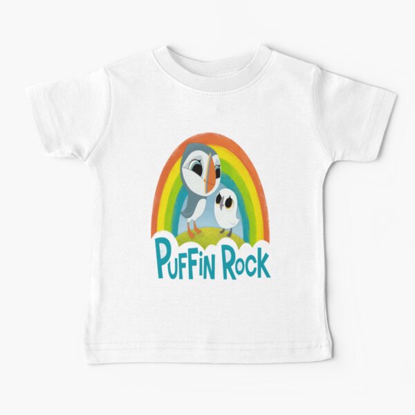 Puffin Rock gift for fans puffin rock characters Baby T-Shirt