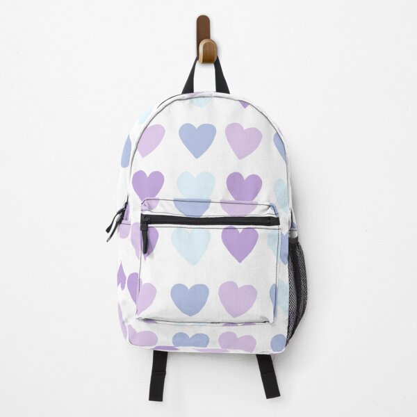 Item preview, Blue&purple hearts designed and sold by Moonance.
