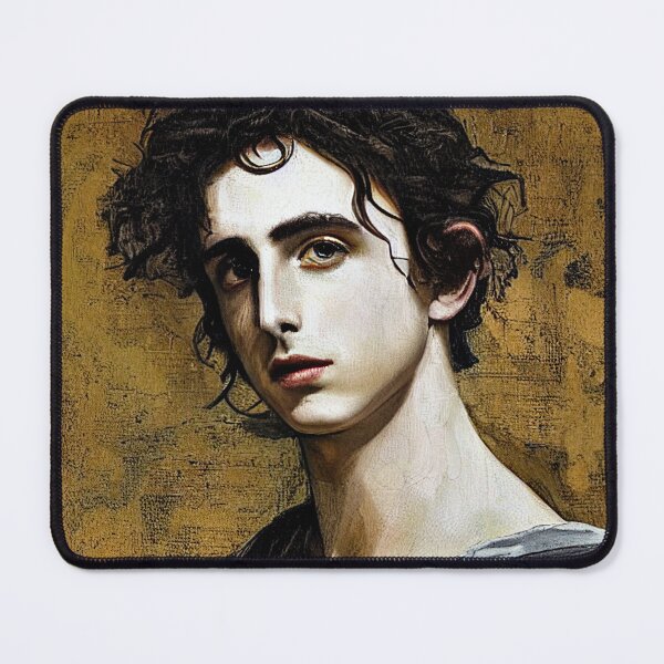 Item preview, Portrait of Timothée Painting by Michelangelo Da Vinci designed and sold by SubtleSplit.