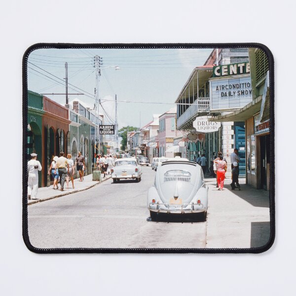 Item preview, 1950s - Main Street Scene from the St Thomas, US Virgin Islands designed and sold by thatwaslife.