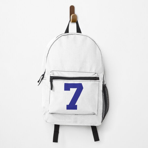 Item preview, Number 7, Blue seven, Sports number seven designed and sold by TheCultStuff.