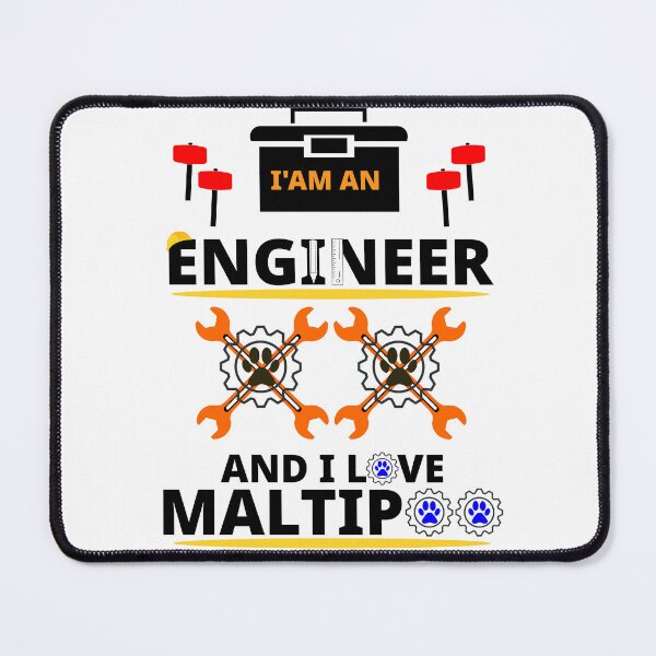 Item preview, i am a engineer and i love American Maltipoo designed and sold by Jadir.