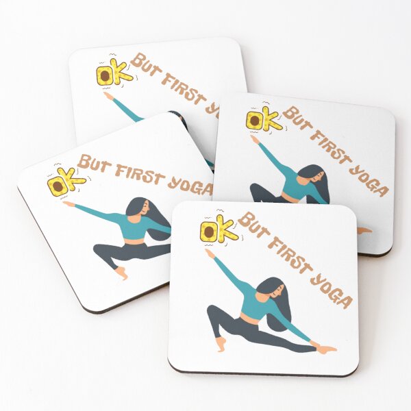Item preview, Okay but first YOGA designed and sold by TVstuff.