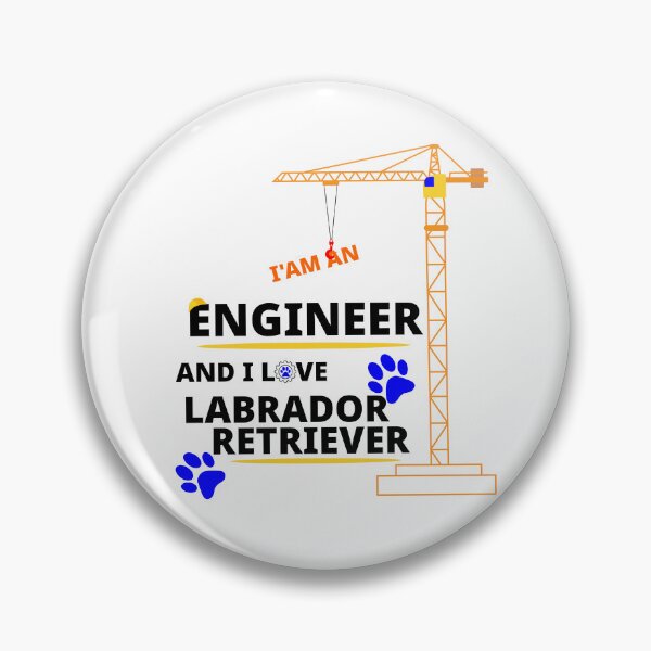 Item preview, i am a engineer and i love Labrador Retriever designed and sold by Jadir.