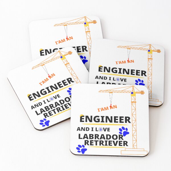 Item preview, i am a engineer and i love Labrador Retriever designed and sold by Jadir.