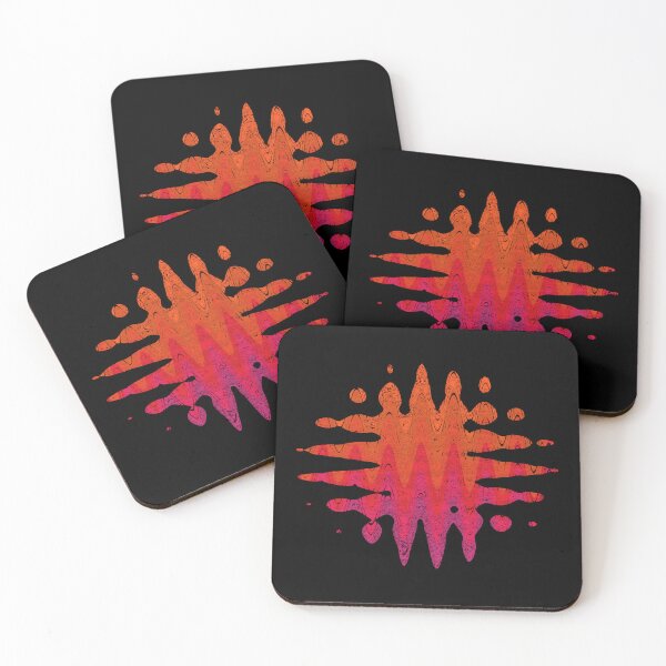 Item preview, Retro Sunset Abstract Nostalgic Classic Kitsch Sun Fun Splotch Art 3 of 4 designed and sold by Beachy.