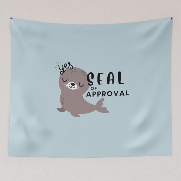Item preview, SEAL OF APPROVAL designed and sold by whimsymilieu.