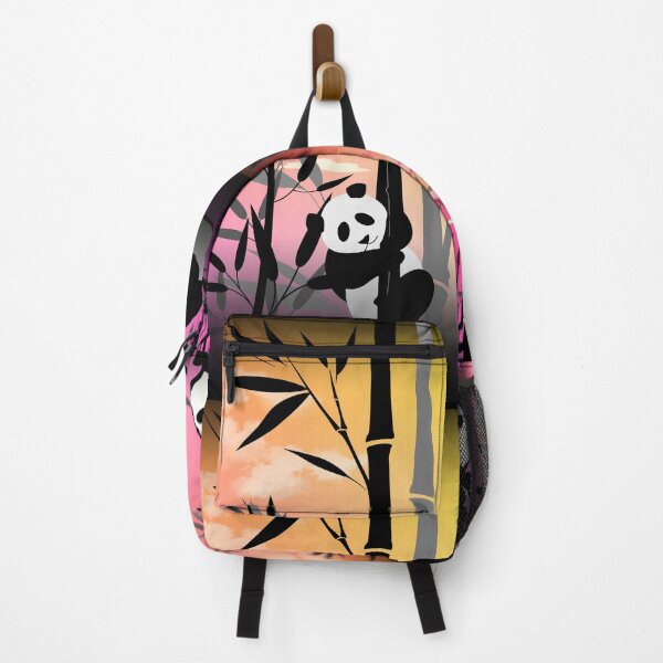 Item preview, Panda in the Bamboo Forest,sunset designed and sold by zzzozzo.