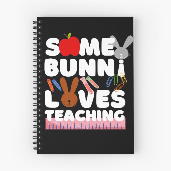 Item preview, Some Bunny Loves Teaching - Funny Bunny Puns designed and sold by Onewivnacher.