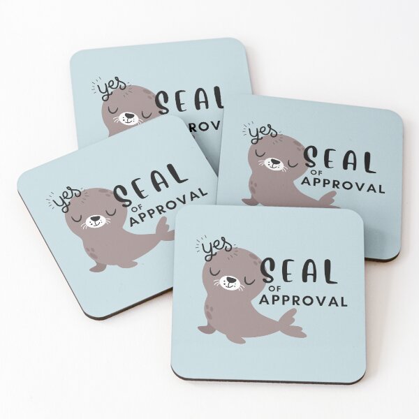 Item preview, SEAL OF APPROVAL designed and sold by whimsymilieu.