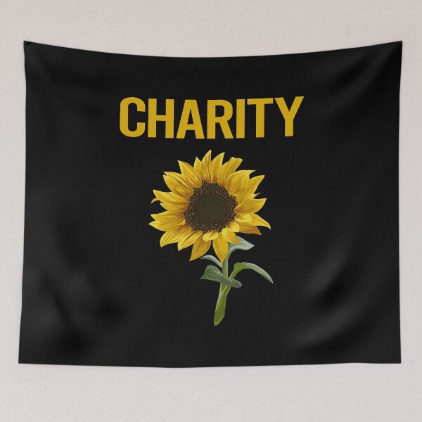 Item preview, Caridad feliz del girasol designed and sold by DistortedDemon.