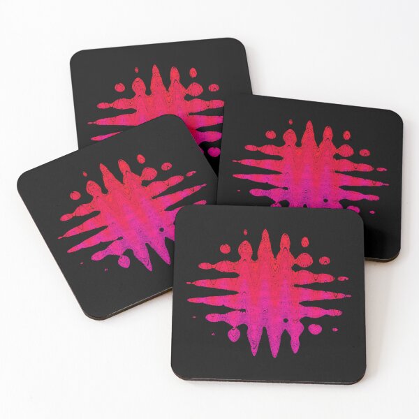 Item preview, Retro Sunset Abstract Nostalgic Classic Kitsch Sun Fun Splotch Art 4 of 4 designed and sold by Beachy.