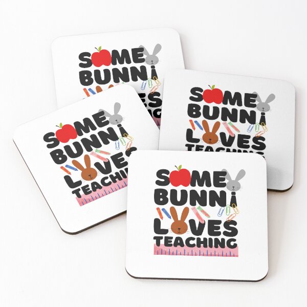 Item preview, Some Bunny Loves Teaching - Funny Bunny Puns designed and sold by Onewivnacher.