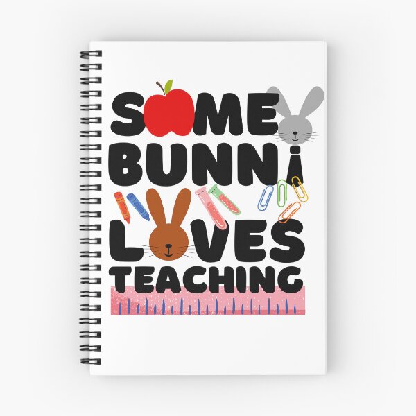 Item preview, Some Bunny Loves Teaching - Funny Bunny Puns designed and sold by Onewivnacher.