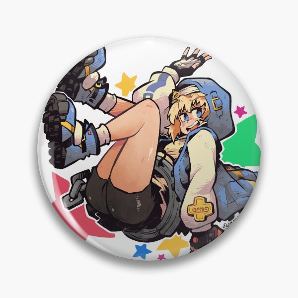 Bridget Guilty Gear Strive 2.25 Pin-back Button