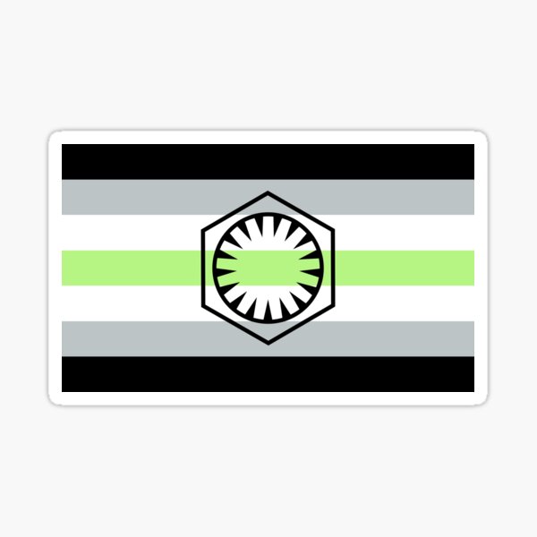 Vista previa del artículo con la obra «Agender First Order (reverso)», diseñado y vendido por DarthAstris.