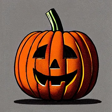 Artwork thumbnail, pumpkin Halloween pattern by SubtleSplit
