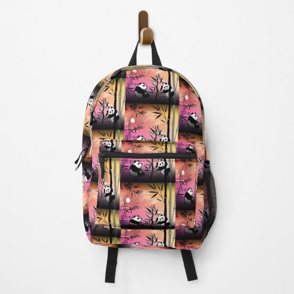 Item preview, Panda in the Bamboo Forest,sunset designed and sold by zzzozzo.