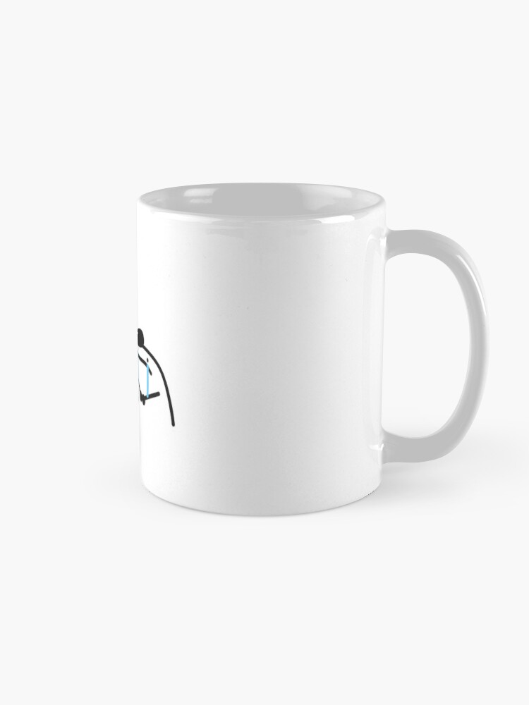 Angry Flork Hits Another Flork Meme Stickers Coffee Mug For Sale By Chstockofficial Redbubble 