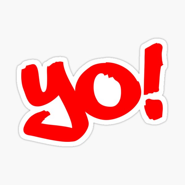 Yo! - Philly Greeting Sticker