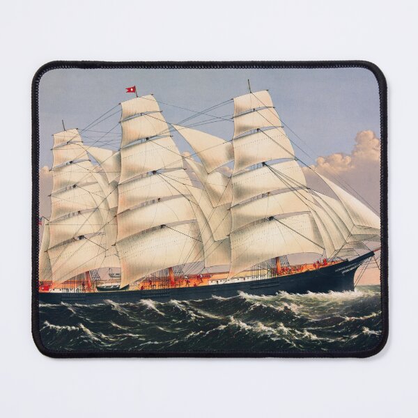 Item preview, Clipper Ship Three Brothers, the largest sailing ship in the world designed and sold by Williamdripfoe.