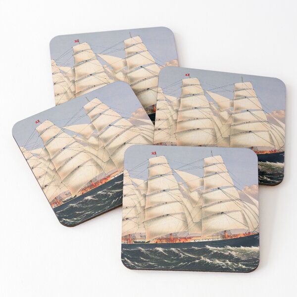 Item preview, Clipper Ship Three Brothers, the largest sailing ship in the world designed and sold by Williamdripfoe.