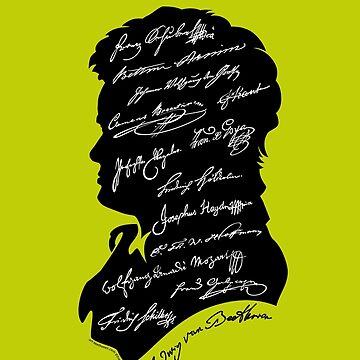 Vorschaubild zum Design Ludwig van Beethoven > friends & associated characters - Mind Cloud < No. 20 ©-edition von Brunhilde1001