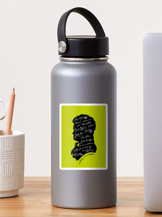 Thumbnail 1 von 3, Sticker, Ludwig van Beethoven > friends & associated characters - Mind Cloud < No. 20 ©-edition designt und verkauft von Brunhilde1001.