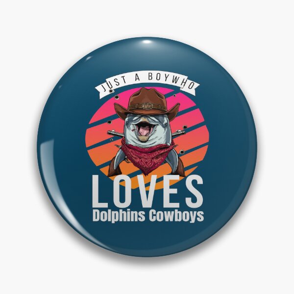 Item preview, Just A Boy Who Loves Dolphins Cowbows designed and sold by OMG Outfits .