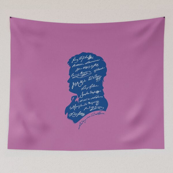 Item preview, Ludwig van Beethoven > friends & associated characters - Mind Cloud < No. 7 © edition designed and sold by Brunhilde1001.