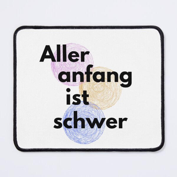 Artikelvorschau, Aller Anfang Ist Schwer -German Classic T-Shirt entworfen und verkauft von HassanRajy.