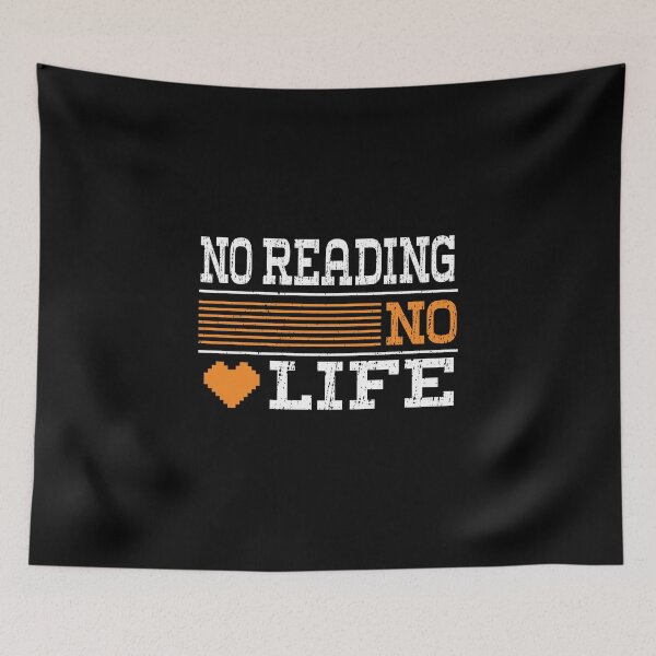 Item preview,  No READING No Life, Funny Design For READING Lover designed and sold by LOGPRO.