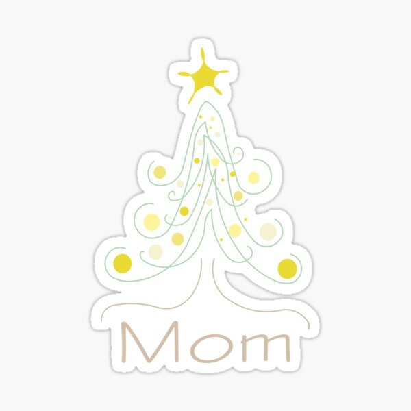 mom-named-christmas-tree-sticker-for-sale-by-lovenames87-redbubble